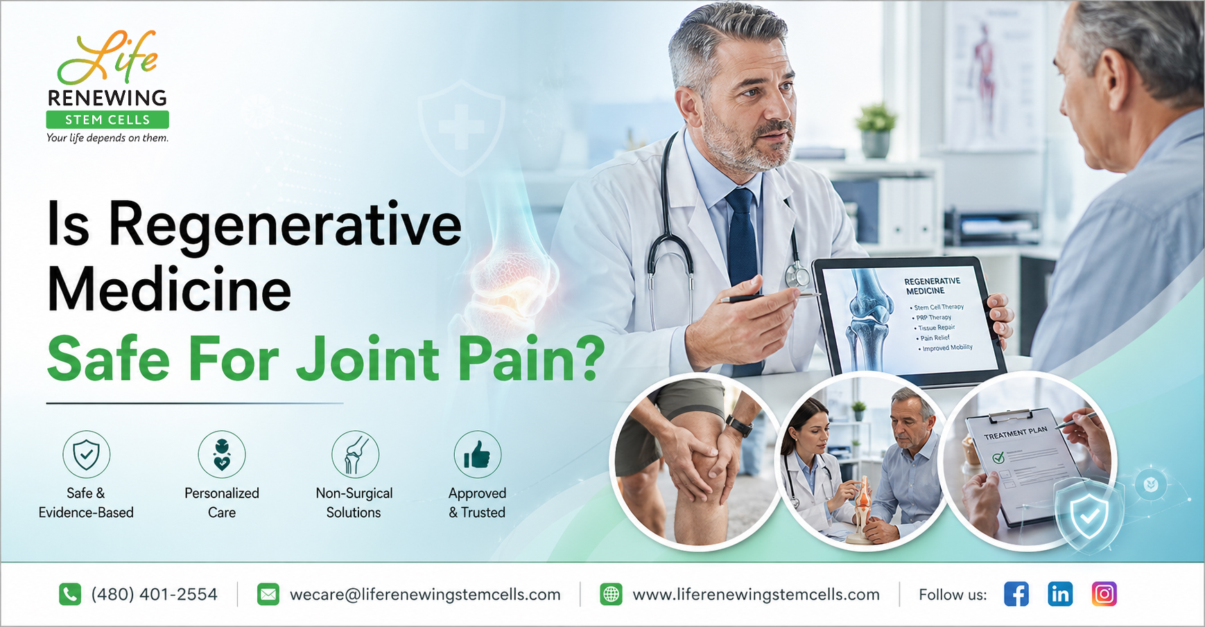 Is Regenerative Medicine Safe For Joint Pain?