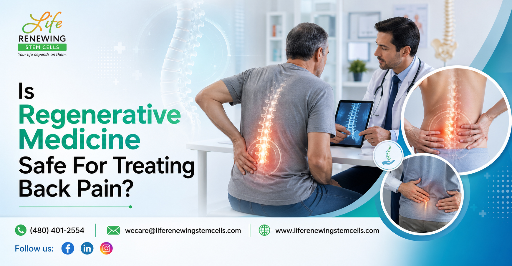 Is Regenerative Medicine Safe For Treating Back Pain?